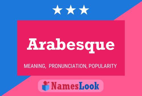 Arabesque Naam Poster