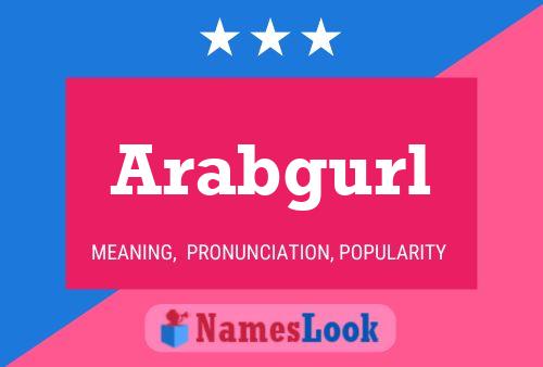 Arabgurl Naam Poster