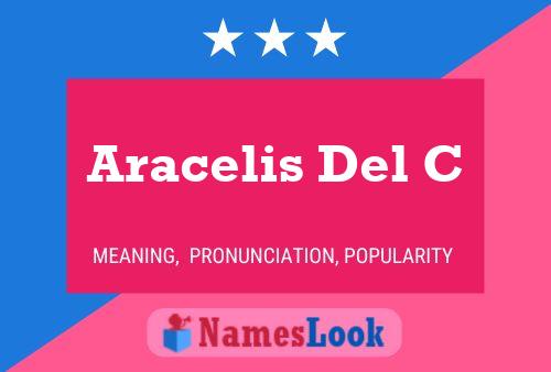 Aracelis Del C Naam Poster