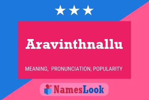 Aravinthnallu Naam Poster