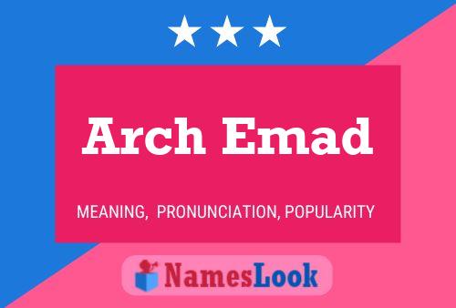 Arch Emad Naam Poster