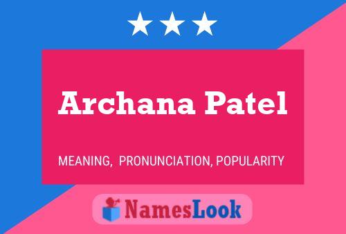 Archana Patel Naam Poster