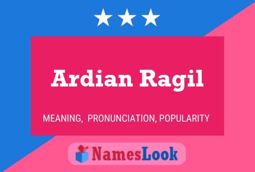 Ardian Ragil Naam Poster