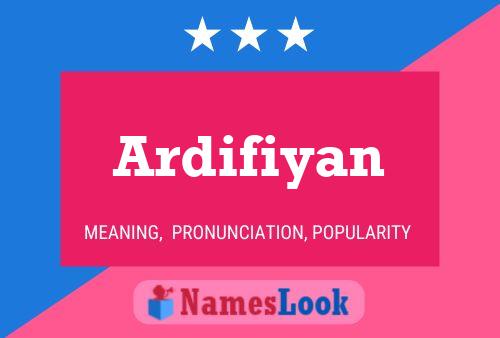 Ardifiyan Naam Poster