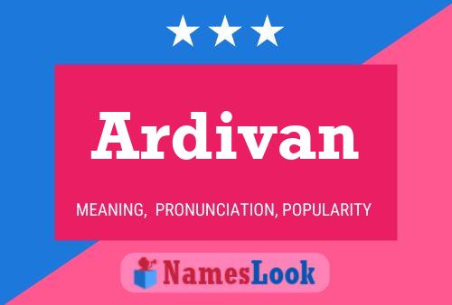 Ardivan Naam Poster