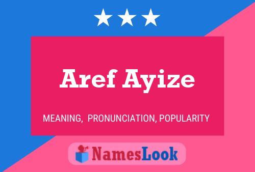 Aref Ayize Naam Poster