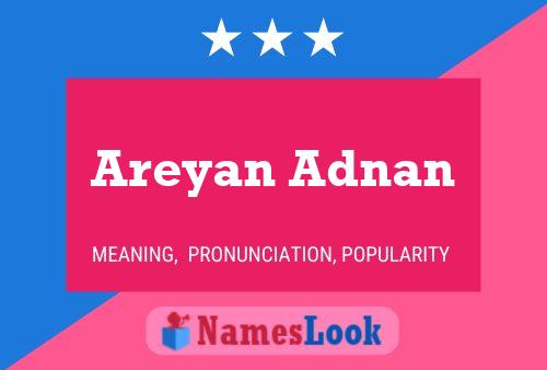 Areyan Adnan Naam Poster