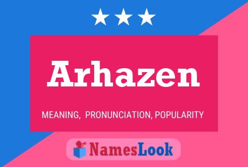 Arhazen Naam Poster