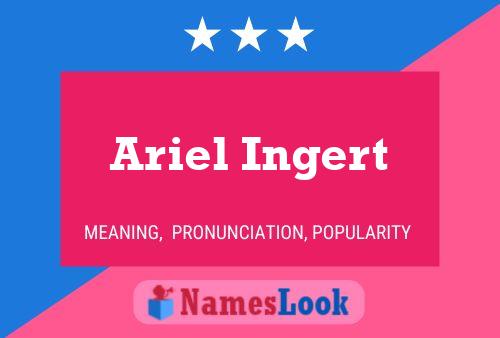 Ariel Ingert Naam Poster