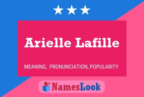 Arielle Lafille Naam Poster