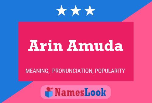 Arin Amuda Naam Poster