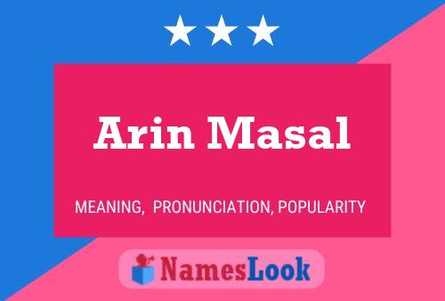 Arin Masal Naam Poster