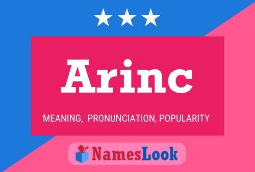 Arinc Naam Poster