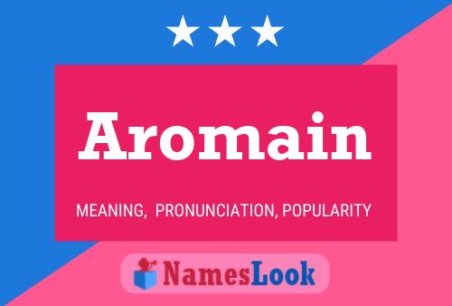 Aromain Naam Poster