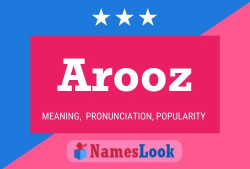 Arooz Naam Poster