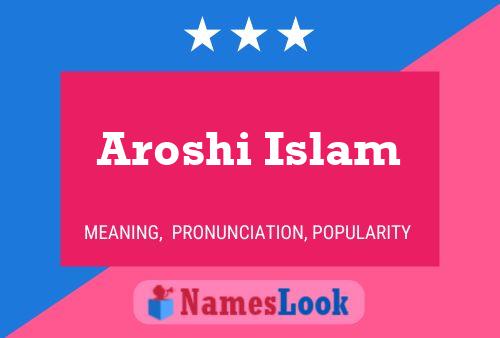 Aroshi Islam Naam Poster