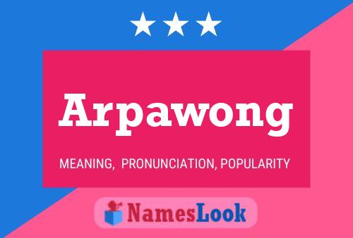 Arpawong Naam Poster