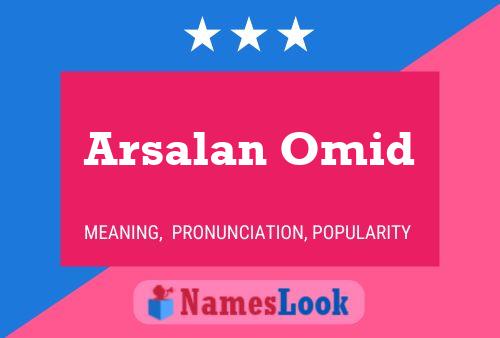 Arsalan Omid Naam Poster