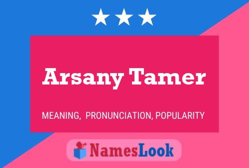 Arsany Tamer Naam Poster