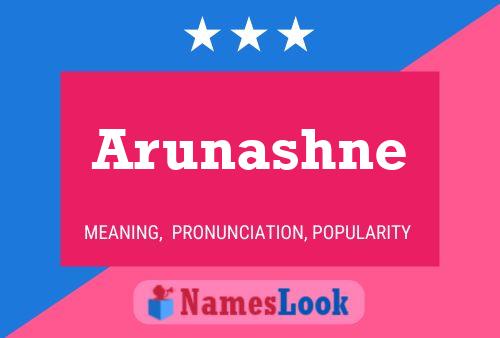 Arunashne Naam Poster