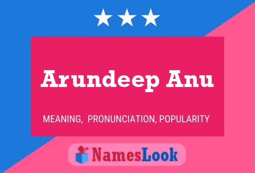 Arundeep Anu Naam Poster