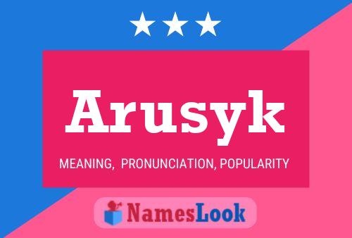 Arusyk Naam Poster