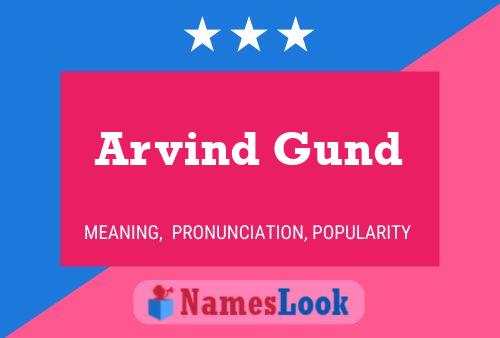 Arvind Gund Naam Poster