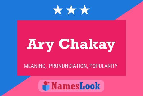 Ary Chakay Naam Poster