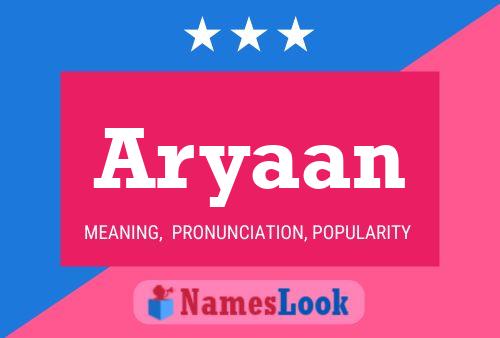 Aryaan Naam Poster