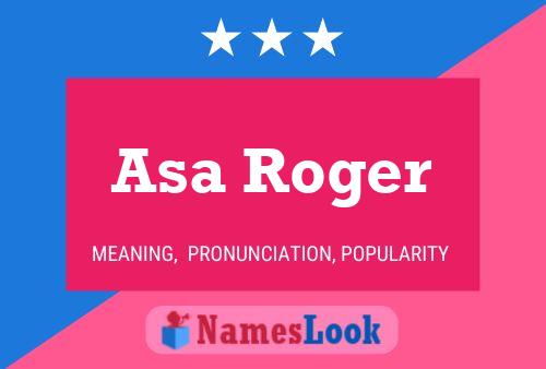 Asa Roger Naam Poster