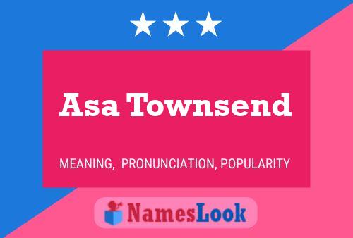 Asa Townsend Naam Poster