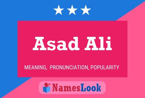 Asad Ali Naam Poster