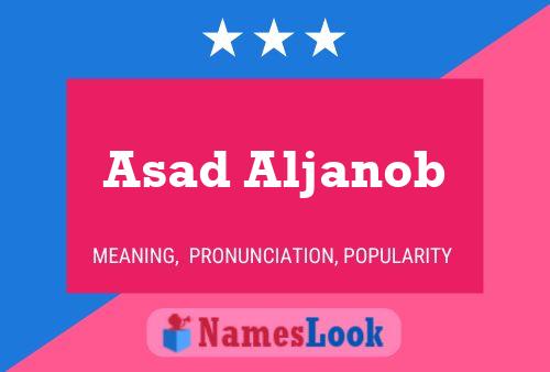 Asad Aljanob Naam Poster