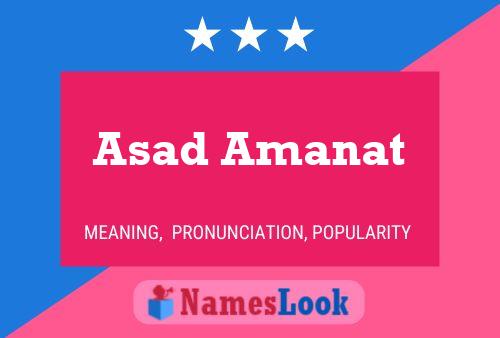 Asad Amanat Naam Poster