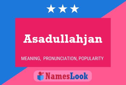 Asadullahjan Naam Poster