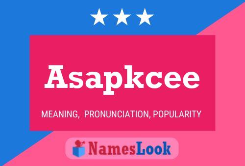 Asapkcee Naam Poster