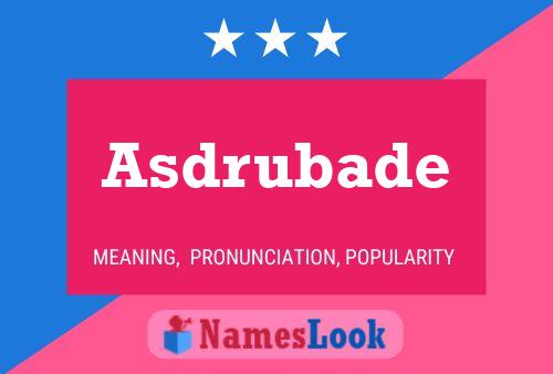 Asdrubade Naam Poster