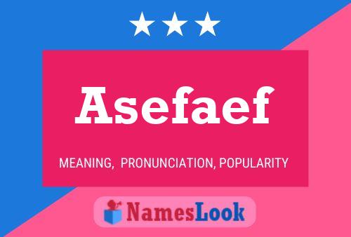 Asefaef Naam Poster