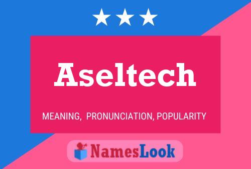 Aseltech Naam Poster