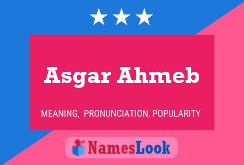 Asgar Ahmeb Naam Poster