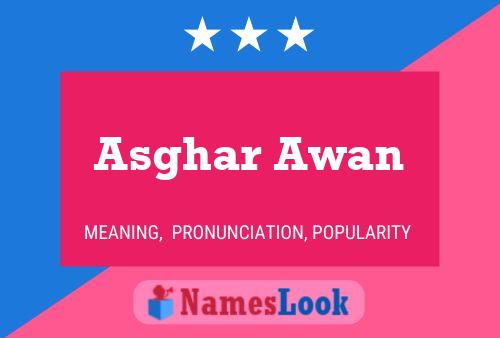 Asghar Awan Naam Poster