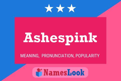 Ashespink Naam Poster