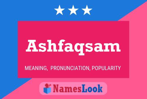 Ashfaqsam Naam Poster