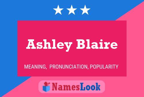 Ashley Blaire Naam Poster