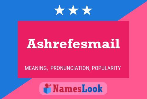 Ashrefesmail Naam Poster