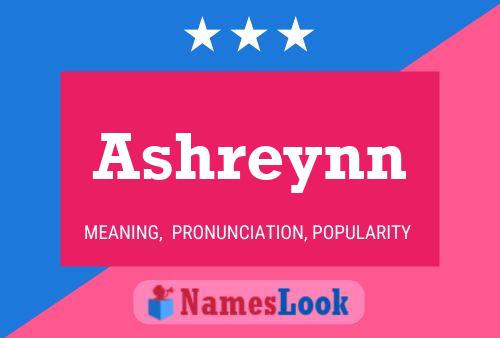 Ashreynn Naam Poster