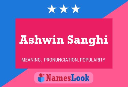 Ashwin Sanghi Naam Poster