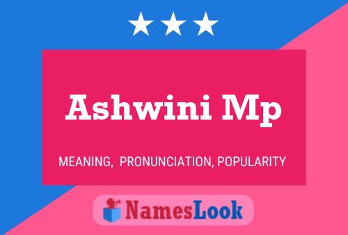 Ashwini Mp Naam Poster