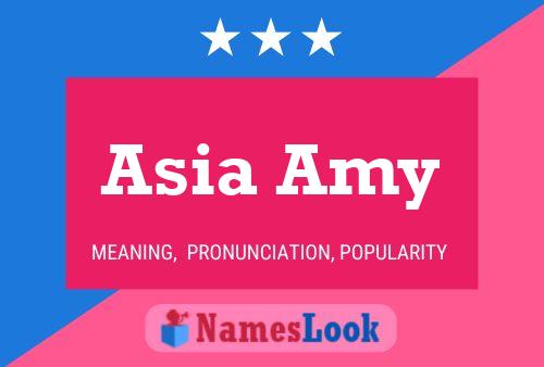 Asia Amy Naam Poster