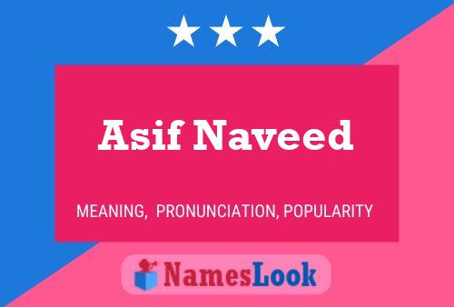 Asif Naveed Naam Poster